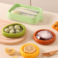 CRESCPEL Silicone Fruit and Vegetable Storage Containers for Fridge – Reusable Fresh Stretch Pods & Food Saver Box – Anti-Oxidation Fruit Holder to Keep Produce Fresh