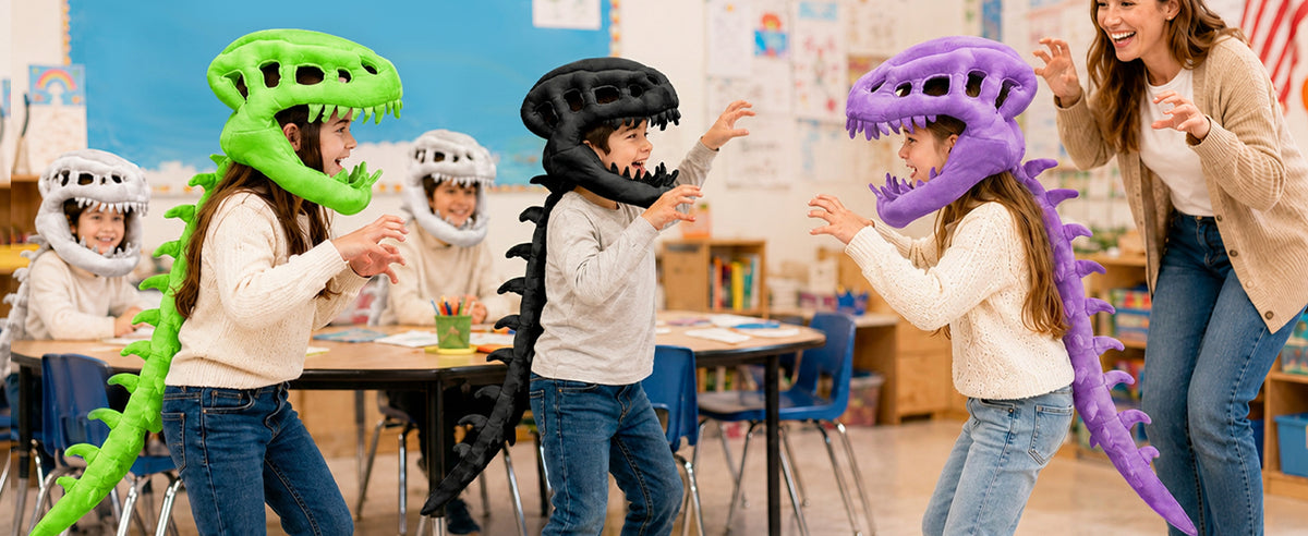 Dinosaur Skeleton Costume for Kids, Dinosaur Toys Costume