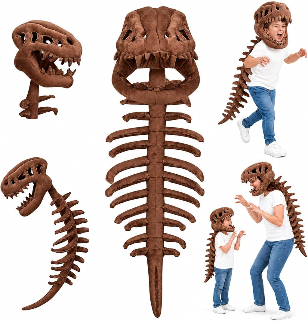 Dinosaur Skeleton Costume for Kids, Dinosaur Toys Costume