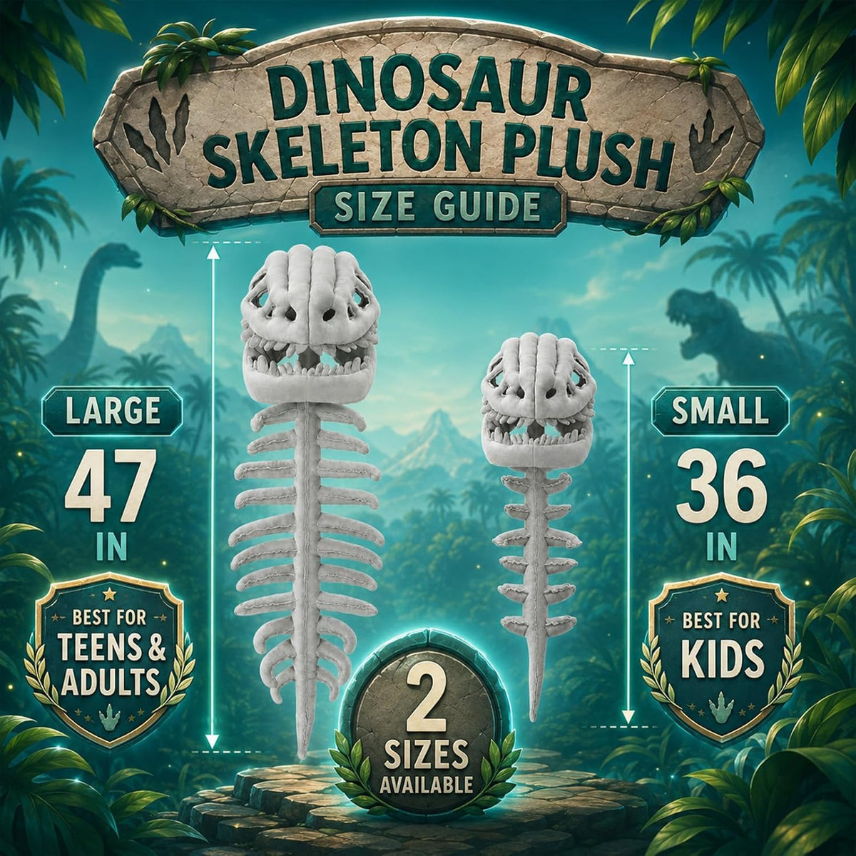 Dinosaur Skeleton Costume for Kids, Dinosaur Toys Costume