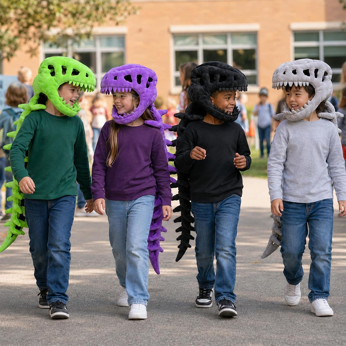 Dinosaur Skeleton Costume for Kids, Dinosaur Toys Costume