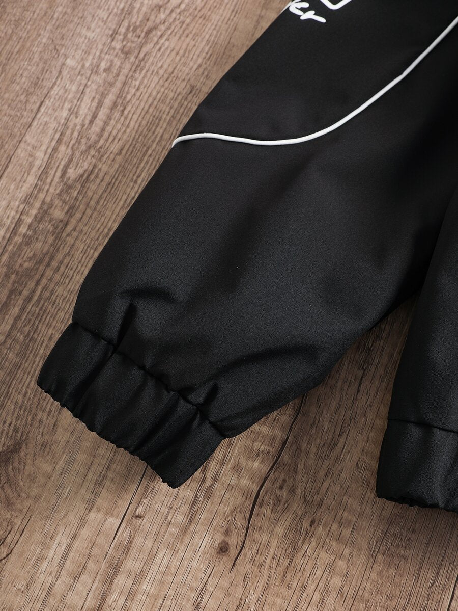 Manfinity EMRG Men’s Printed Racing Jacket