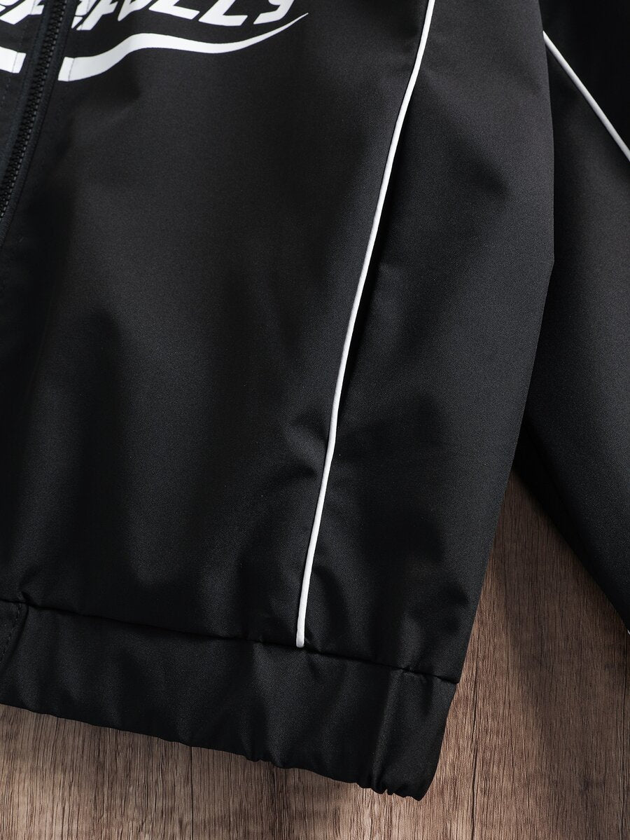 Manfinity EMRG Men’s Printed Racing Jacket