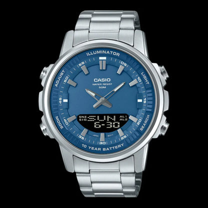 Turquoise Dial Men Watch